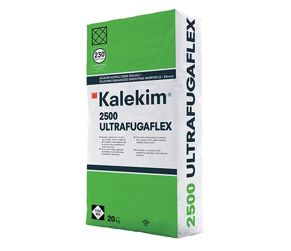 Sac vert Kalekim Ultrafuga Flex 2500 de 20 kg — visuel fabricant