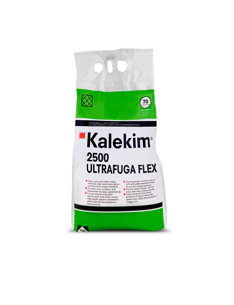 Kalekim Ultrafuga Flex 2500 — sac de 5 kg sur fond blanc