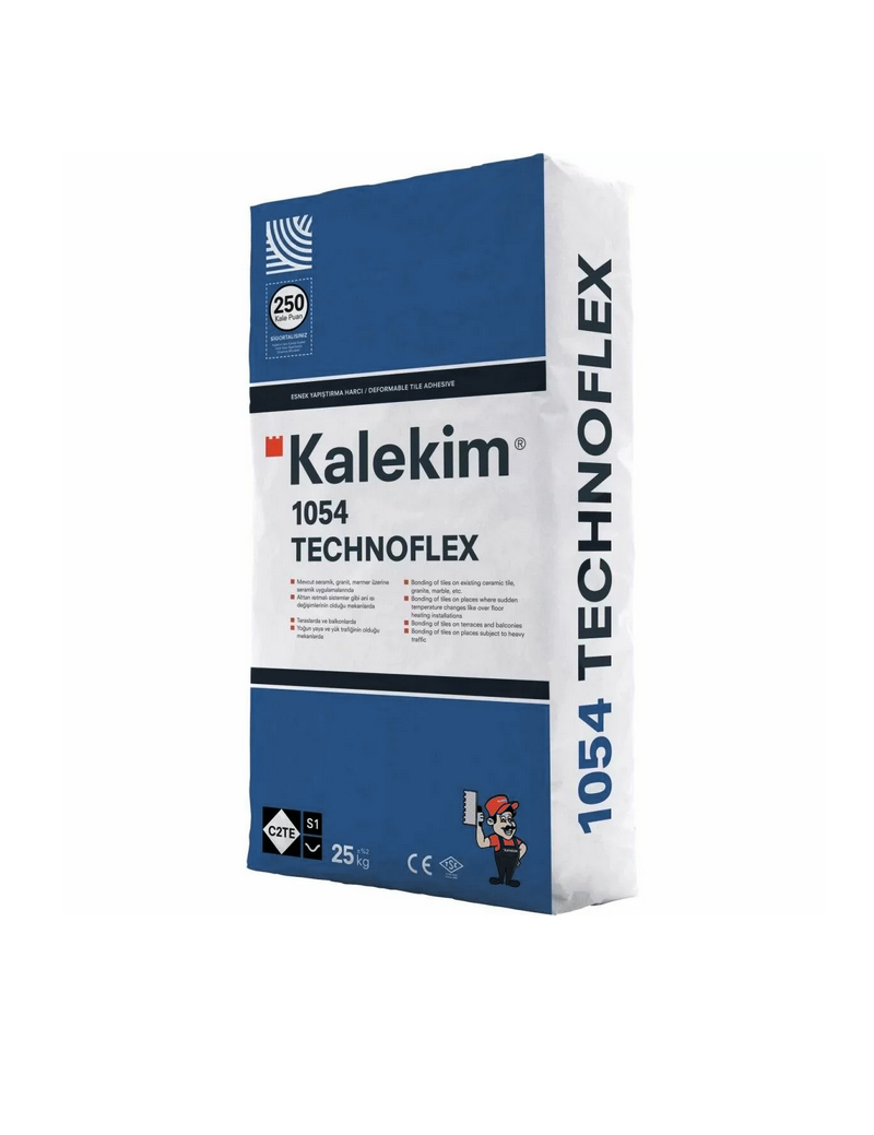 Kalekim Technoflex 1054 — sac de 25 kg sur fond blanc
