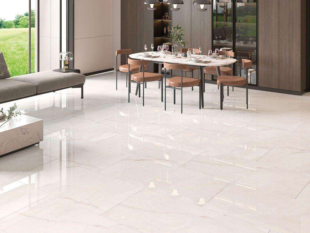 Carrelage Venato Onice Beige Brillant
